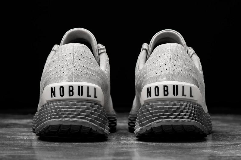 Men's Nobull Driftwood Ripstop Running Shoes Grey | SG W1972N